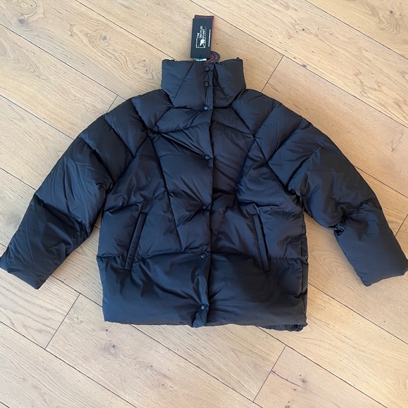 NWT! The Recycled Planet Women's Ella Jacket Size Small Black - Picture 8 of 10